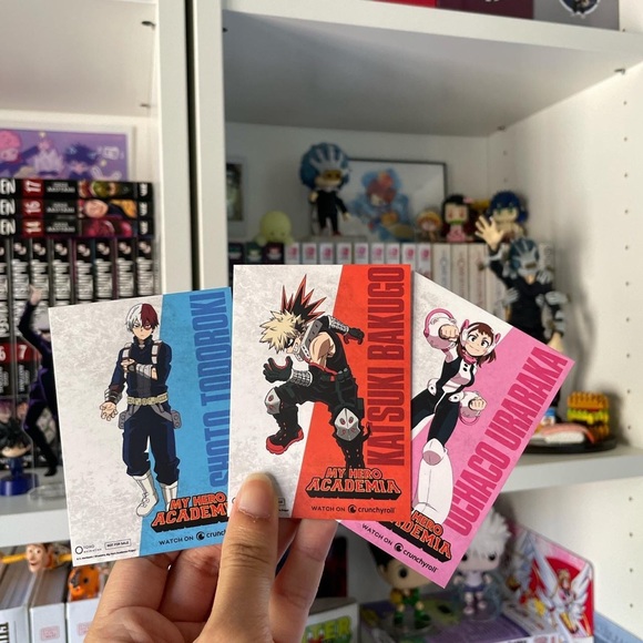My Hero Academia anime trading cards SDCC COMIC CON Crunchyroll exclusive - Picture 2 of 5